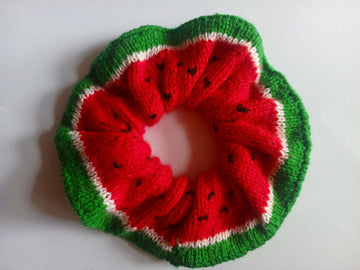 Watermelon Scrunchie