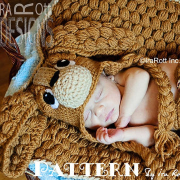 Copper the Baby Spaniel Hat Set