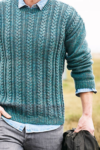 Mens Sweaters in Stylecraft Highland Heathers Aran - 9875 - Downloadable PDF
