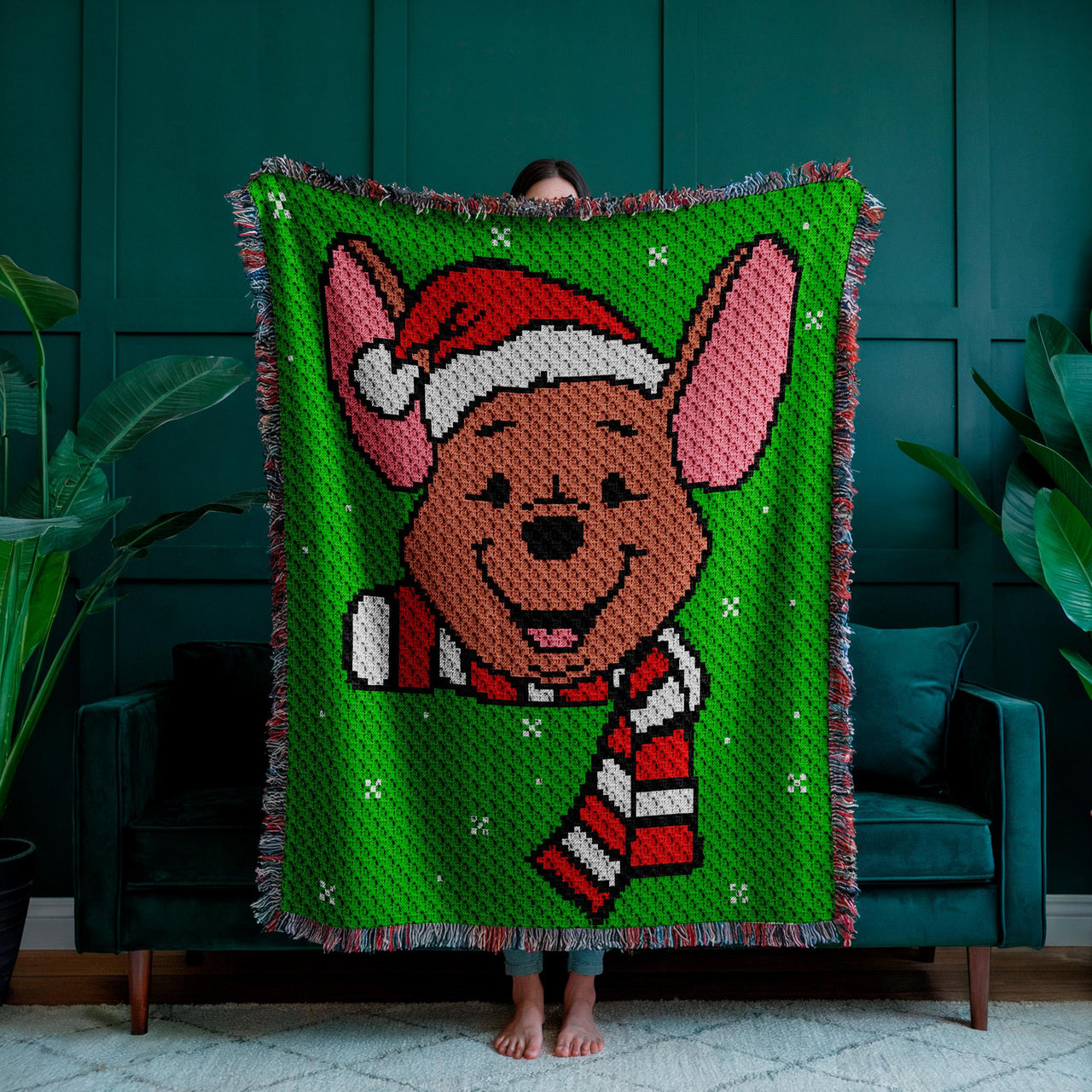 Roo C2C Crochet Blanket Pattern