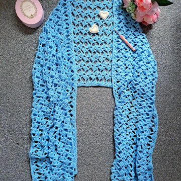 Crochet Vintage Juliette Shawl Pattern
