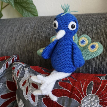Crochet Pattern for the Peacock Phil!