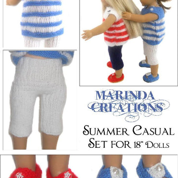 Summer Casual for AG and other 18'' Dolls