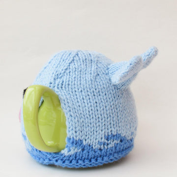 Blue Whale Tea Cosy Knitting Pattern