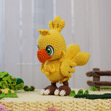 Chibi Fantasy Creature Amigurumi Pattern Bundle – Digital PDF (4 Fan-Inspired Designs)