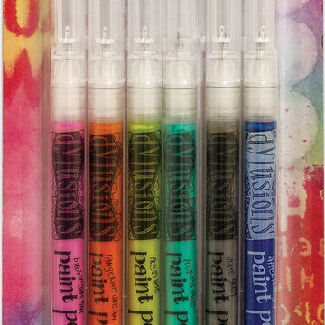 Ranger Dylusions Paint Pens 6/Pkg - Set #2