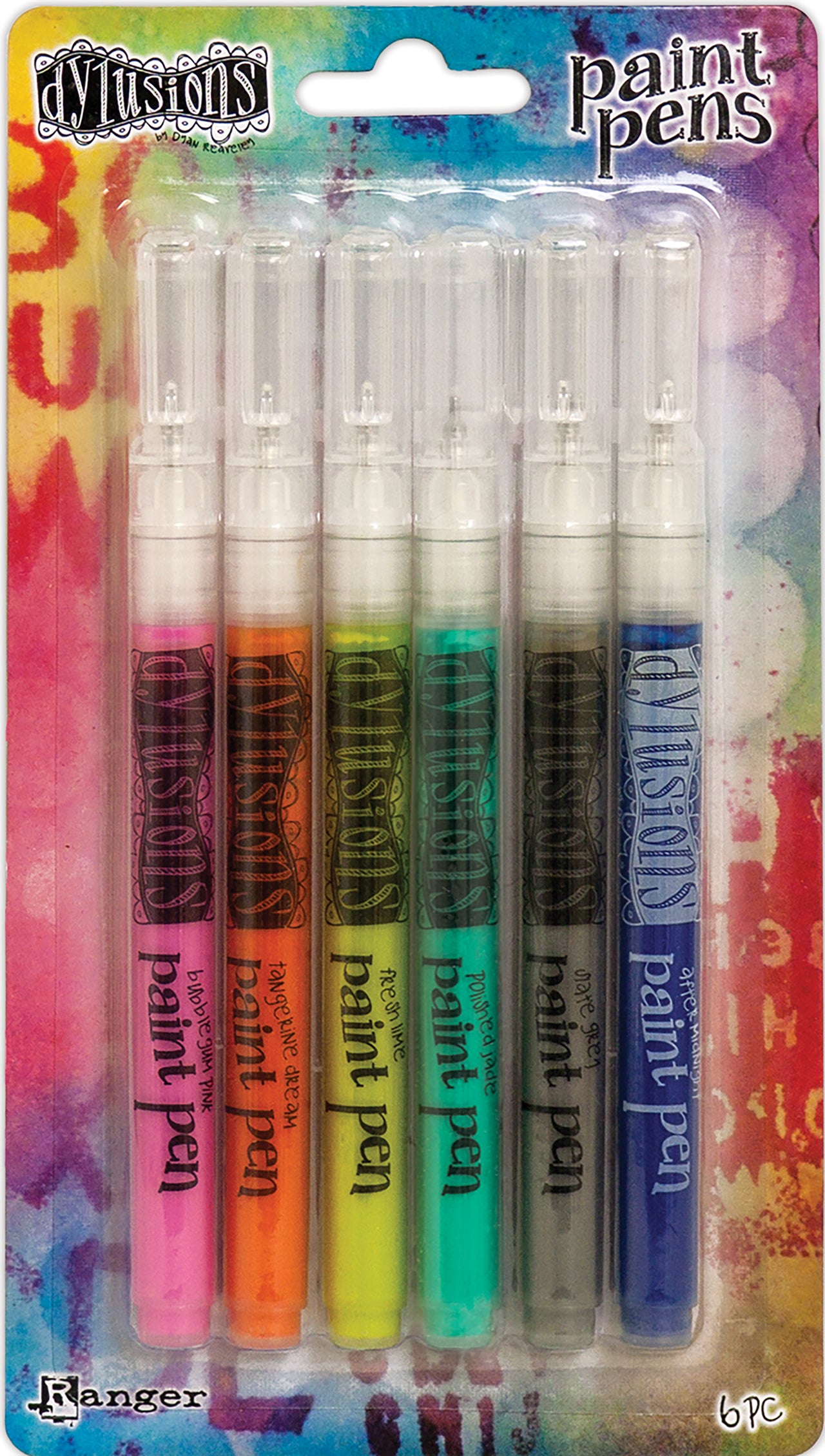 Ranger Dylusions Paint Pens 6/Pkg - Set #2