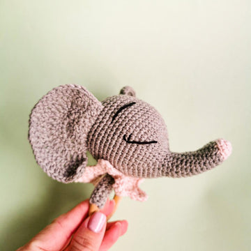 Hanno, the Elephant rattle