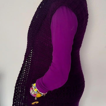 Tyrian Hooded Cargo Vest