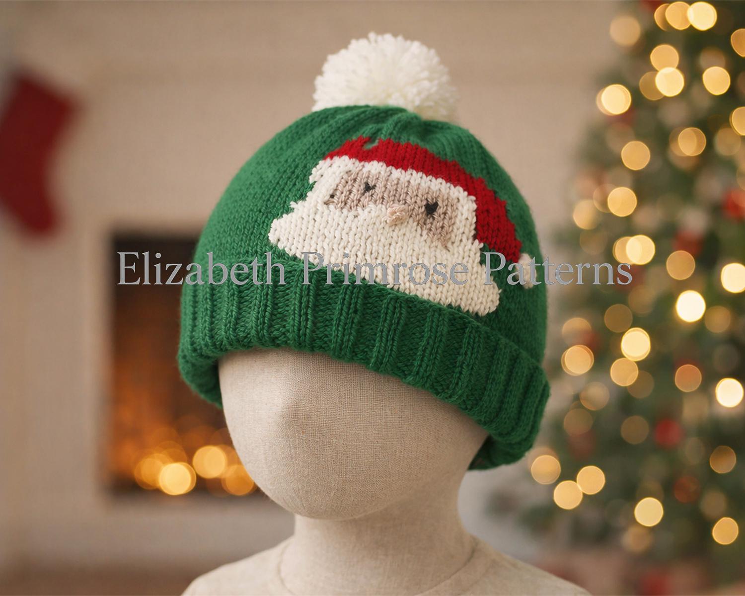 Father Christmas Festive Pompom Hat P147