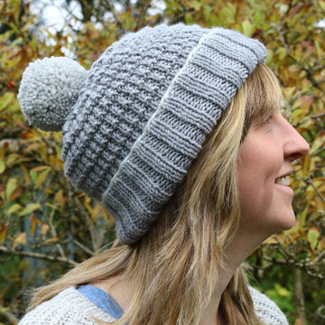 Alexis Hat with Bobble for Adults and Children