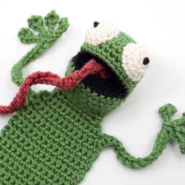 Frog Bookmark Crochet Pattern
