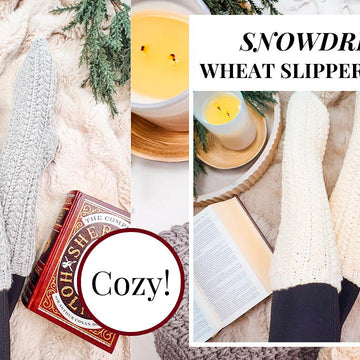 Snowdrift Wheat Slipper Socks