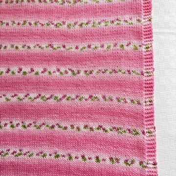 'Petal' Baby Blanket and Throw