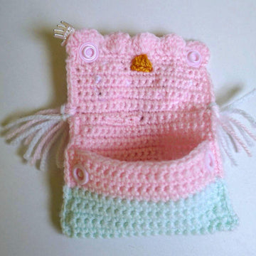 Crochet pattern little purse owl