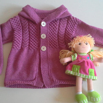 Raspberry hoodie