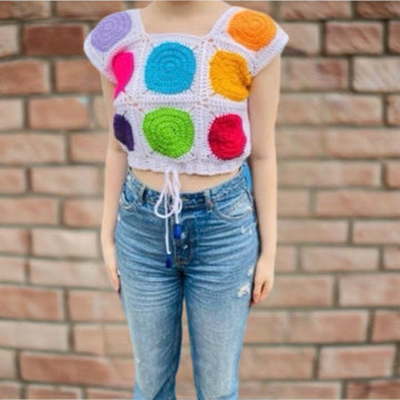 Sun Crochet Top