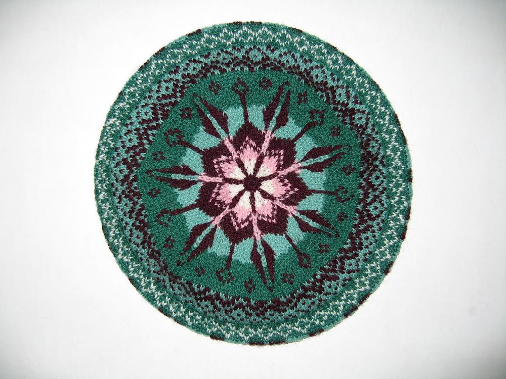 Fair Isle Flower Tam