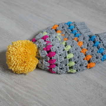 Granny Dot Hat & Scarf