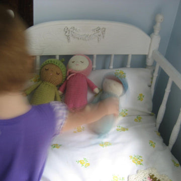Knit Baby Doll Pattern Set