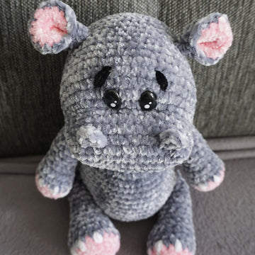 Crochet Pattern for the Hippo Taddle!