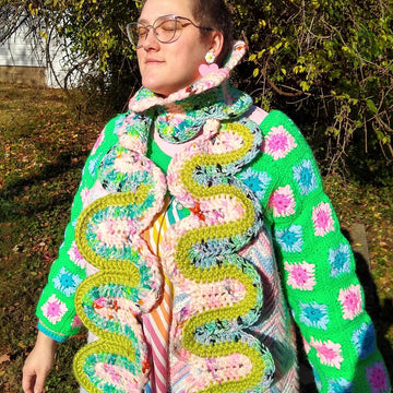 All Zig- No Zag Scarf