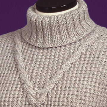 V-Cable Turtleneck #115