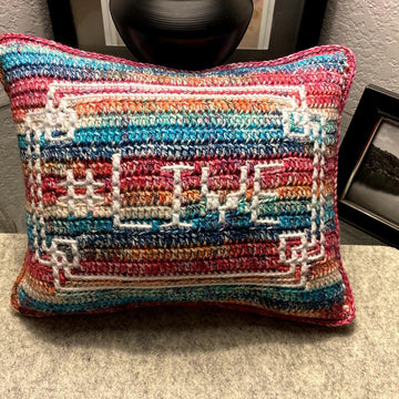 #Live Mosaic Pillow