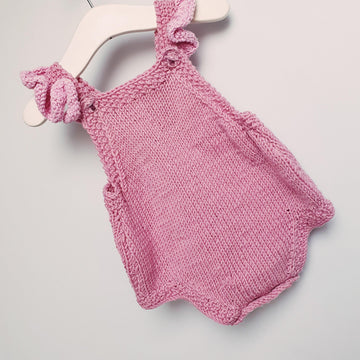 Baby DK Romper, Customisable with Bow, Frills or Bobbles