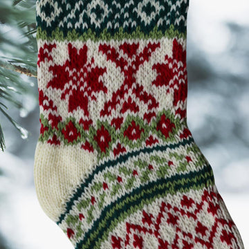 Christmas Truck Stocking