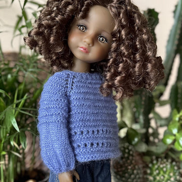Pullover Berry Mood for Ruby Red Doll