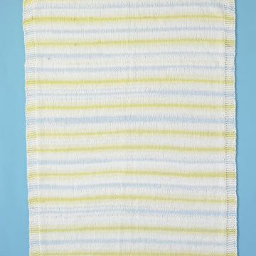 Cuddlesome Blanket - Free Afghan Knitting Pattern For Babies in Paintbox Yarns Baby DK Prints by Paintbox Yarns