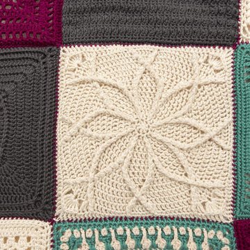 Winter Snowflake Square