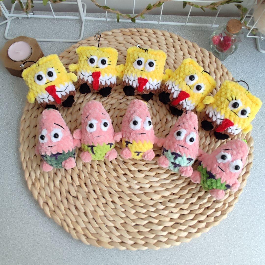 Spongebob and Patrick crochet pattern