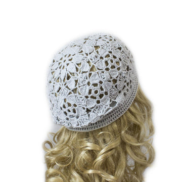 Crochet summer beret