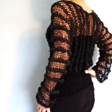 Black Magic Cropped Top