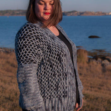 Airy Denim Cardigan