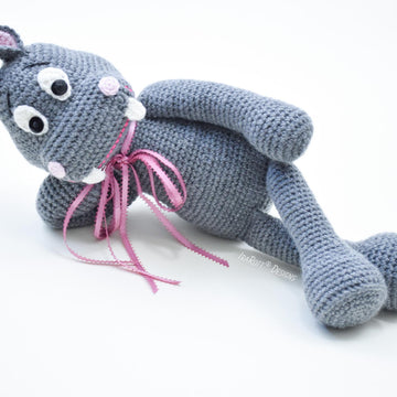 Happy Hippo the Hippopotamus Amigurumi