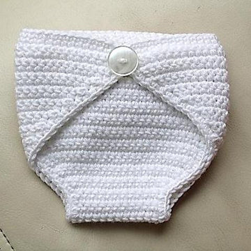 Baby Wrap with Ruffle Yarn Frill