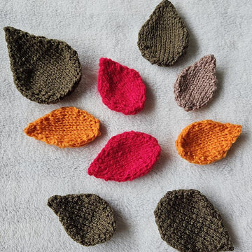 Knitted Leaves