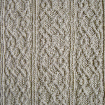 Trail Cabled Stole Shawl Scarf
