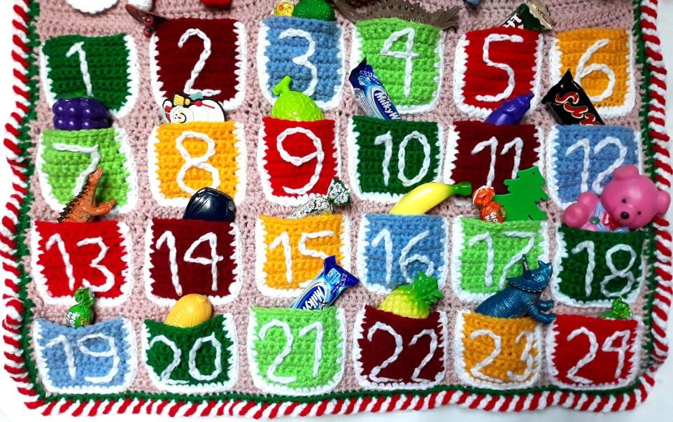 Deer Advent Calendar Crochet Pattern: DIY Christmas Toy (PDF Pattern)