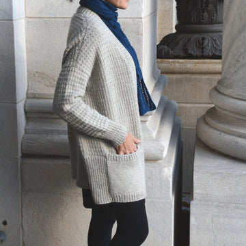 Purl Ridges Cardigan