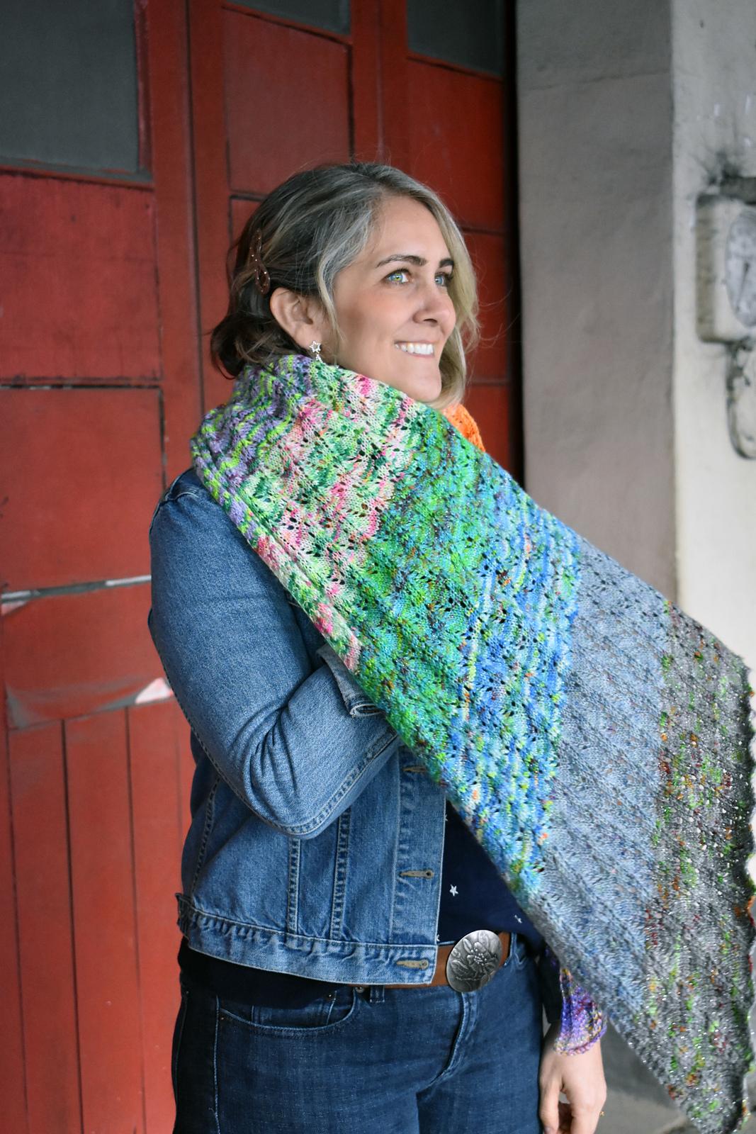 Cassiopeia Mini Skein Shawl