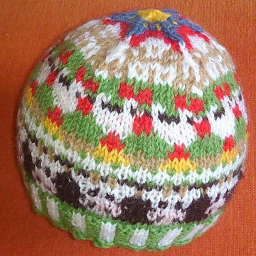 Cow farm kids beanie