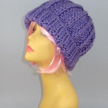 Super Chunky Fishermans Rib Beanie Hat