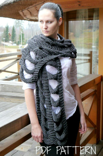 Adult Knit Scarf