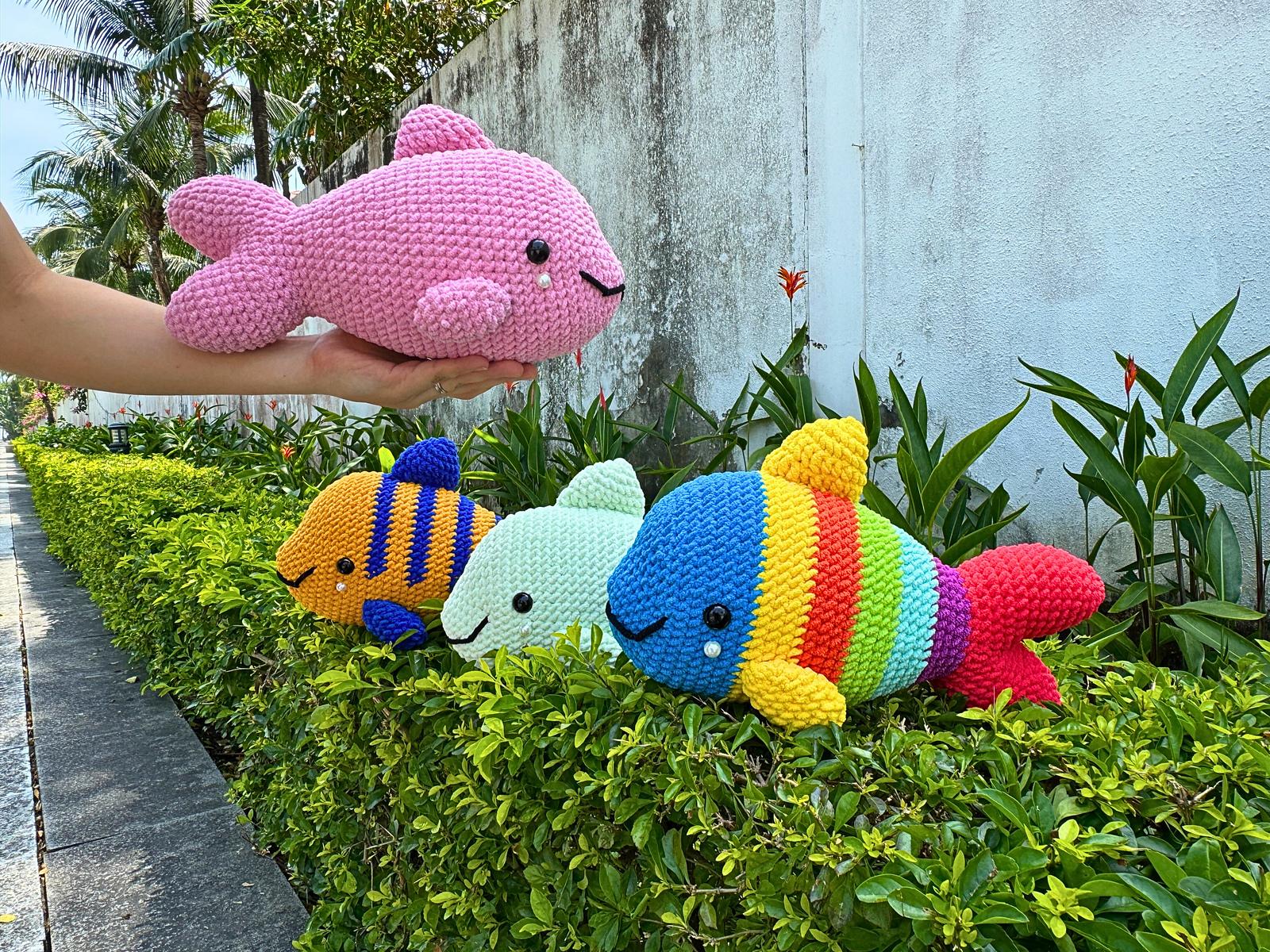 Flounder Fish Amigurumi Crochet