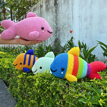 Flounder Fish Amigurumi Crochet