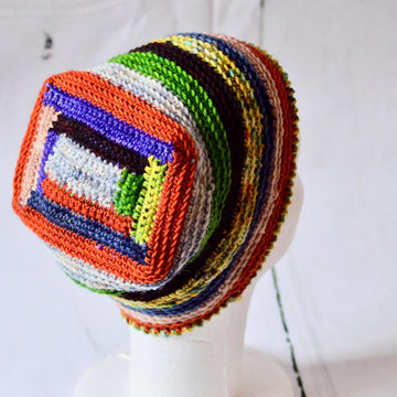 Crocheted Log Hat